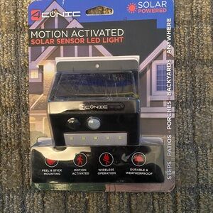 4GONIC Motion Activated Solar Sensor LED Light